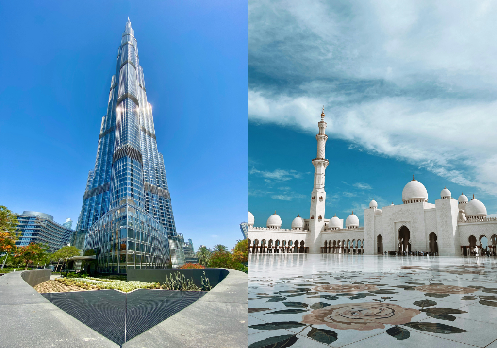 Dubai + Abu Dhabi