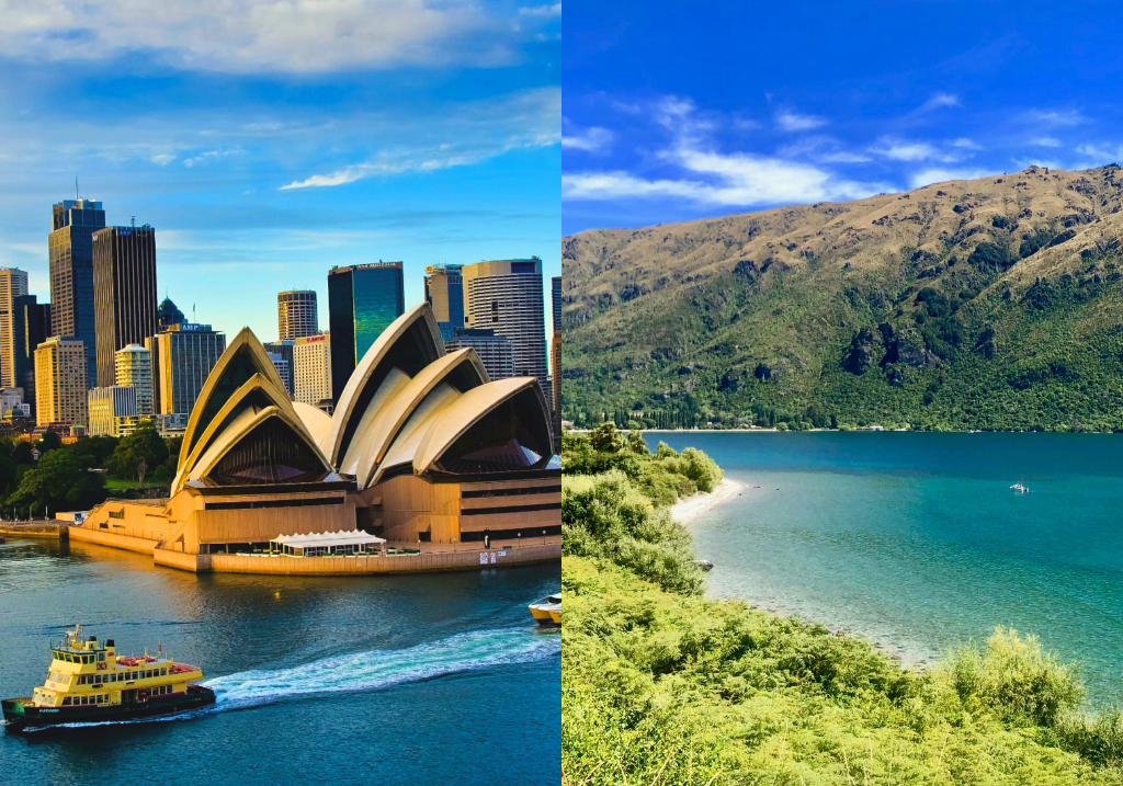 Australia + N. Zealand