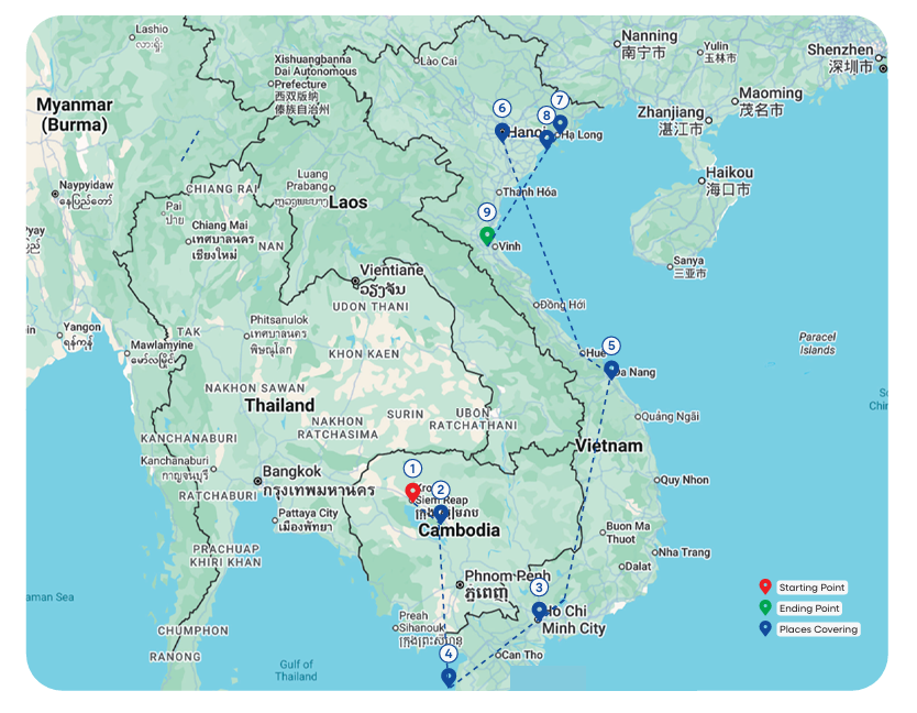 vietnam sitemap